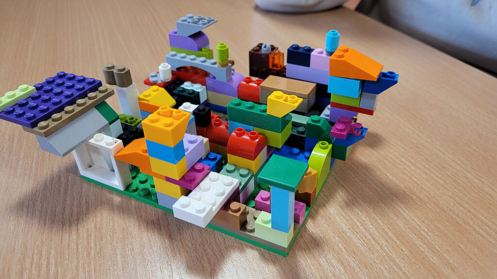 Lego w bibliotece