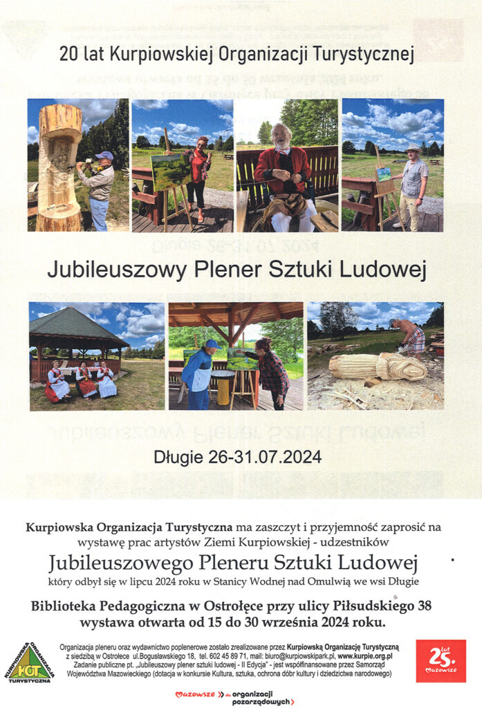 Wystawa poplenerowa prac artystów ludowych