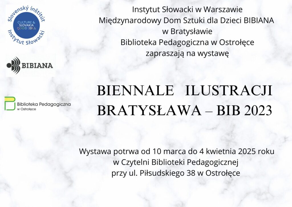 Wystawa Biennale Ilustracji Bratysława 2023