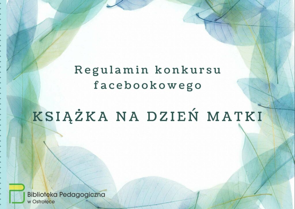 kONKURS KSIĄŻKA NA DZIEŃ MATKI
