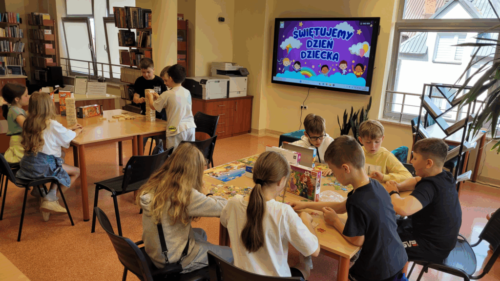 Dzień Dziecka w bibliotece