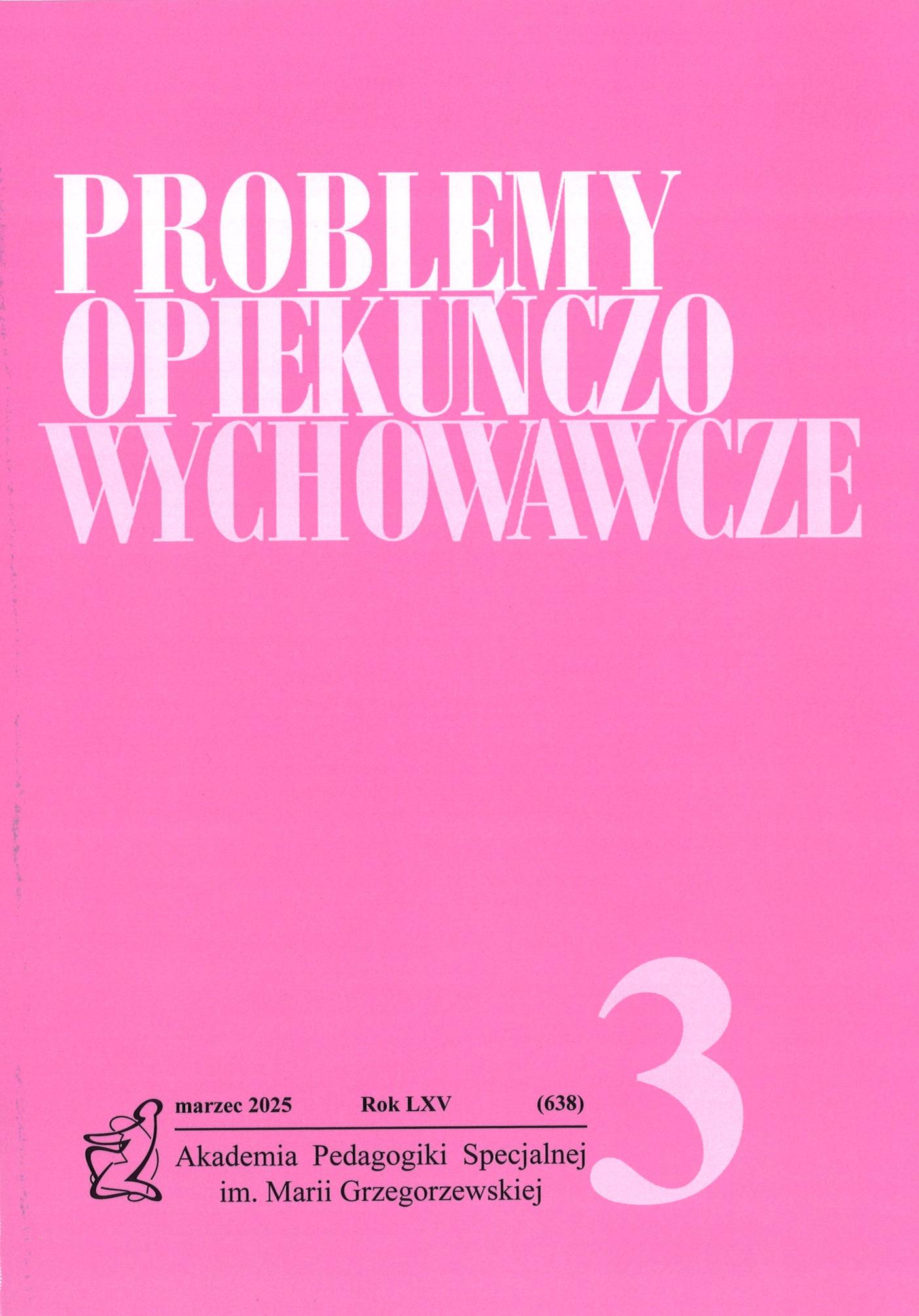 Problemy Opiekuńczo Wychowawcze