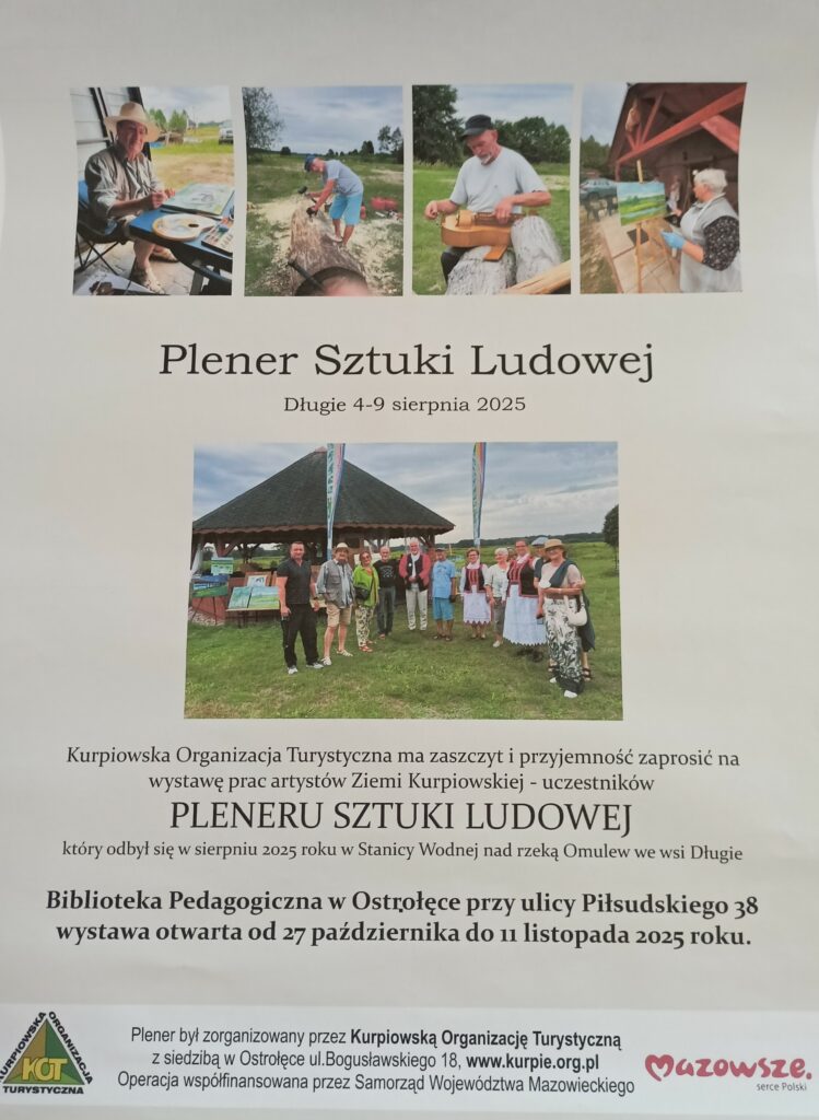 Wystawa prac uczestników Pleneru Sztuki Ludowej