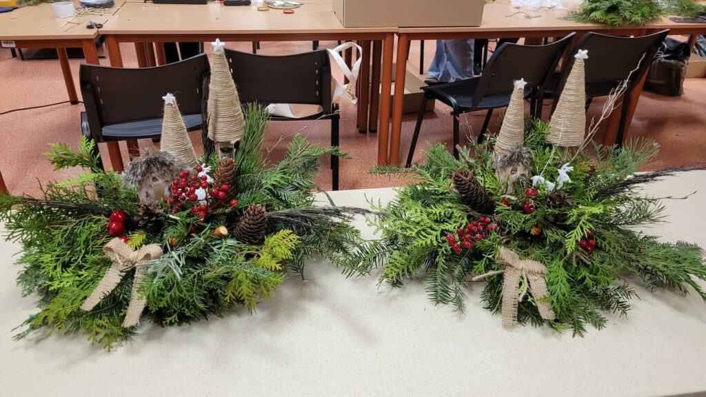 REALCJA Z WARSZTATÓW „ZRÓB SOBIE STROIK NA ŚWIĘTA”