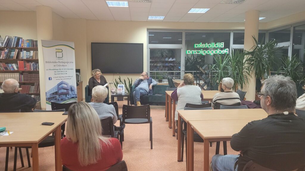 SPOTKANIE LITERACKIE Z BŁAŻEJEM TORAŃSKIM