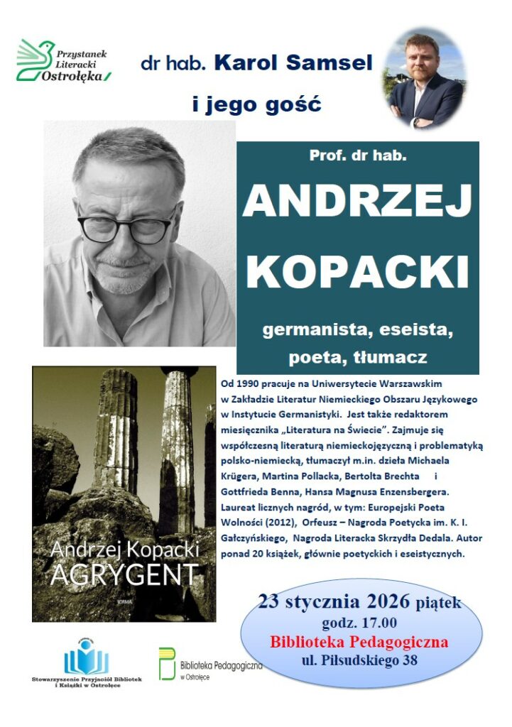 SPOTKANIE AUTORSKIE Z ANDRZEJEM KOPACKIM