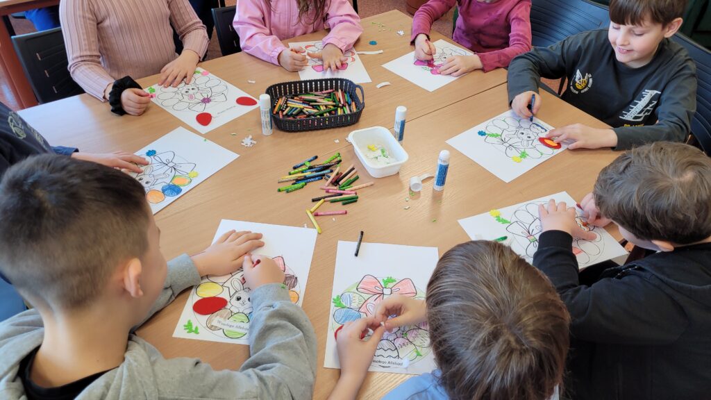 Zajęcia w bibliotece