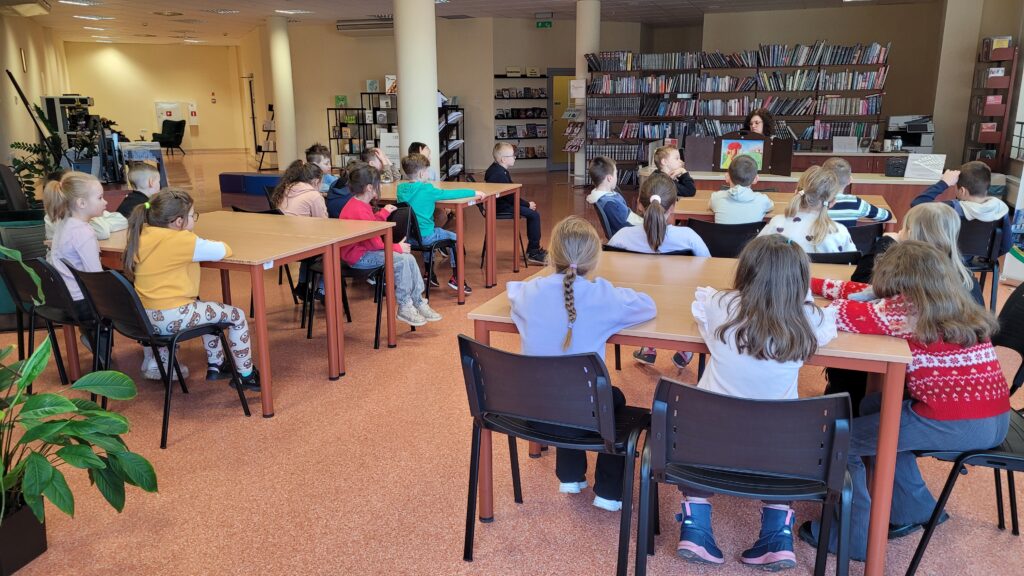 Zajęcia w bibliotece