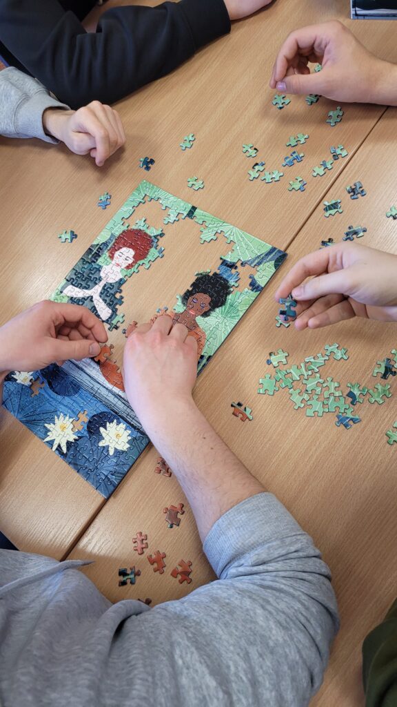 Zajęcia w bibliotece