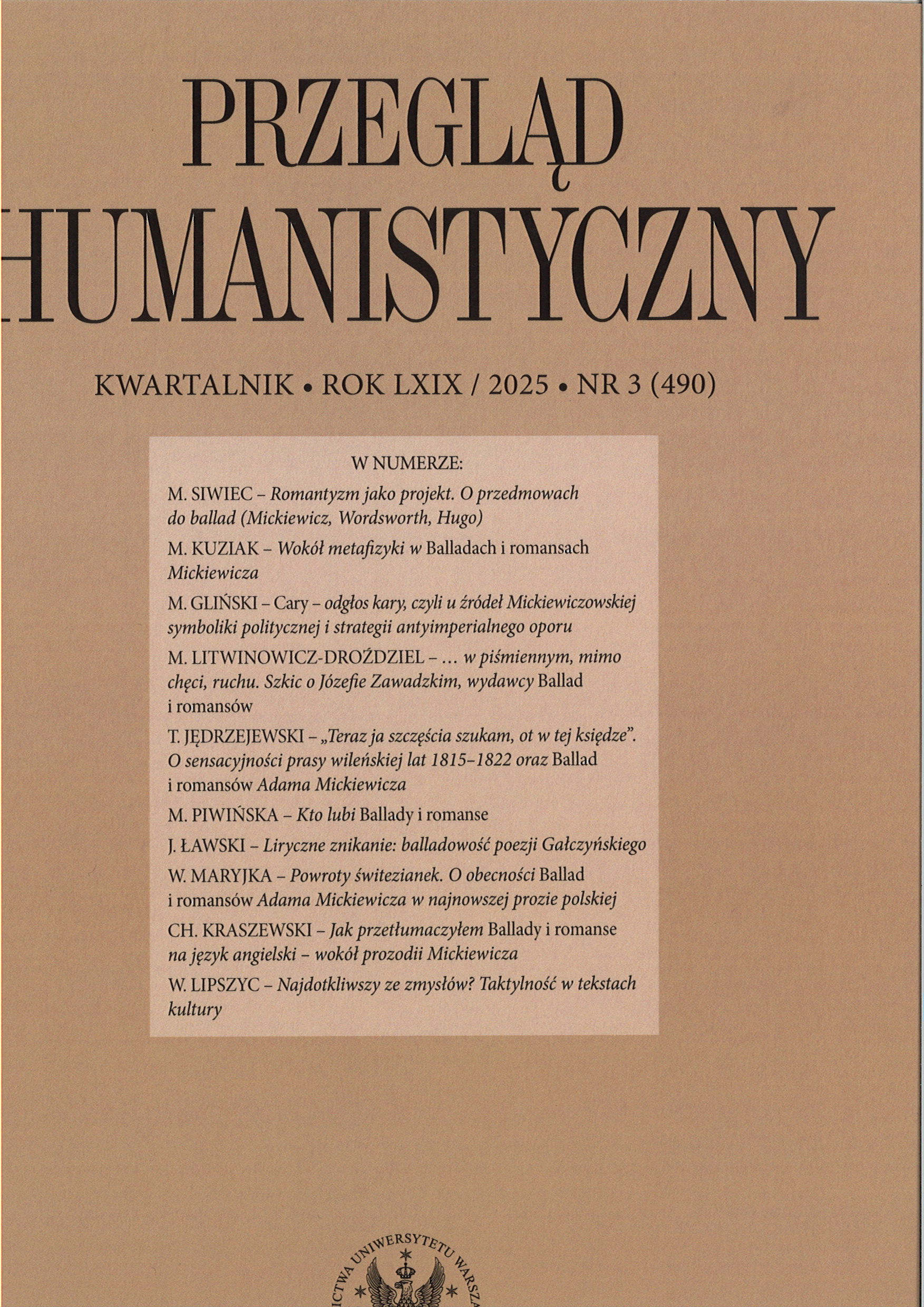 Przegląd Humanistyczny