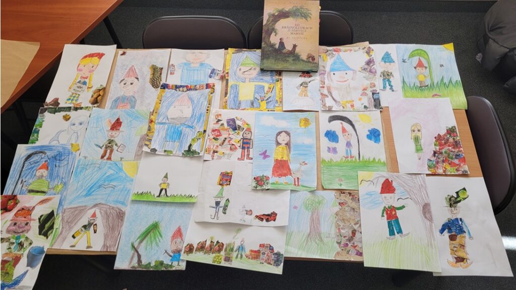 "O krasnoludkach i sierotce Marysi” po kurpiowsku.