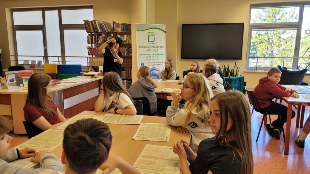 Zajęcia w bibliotece