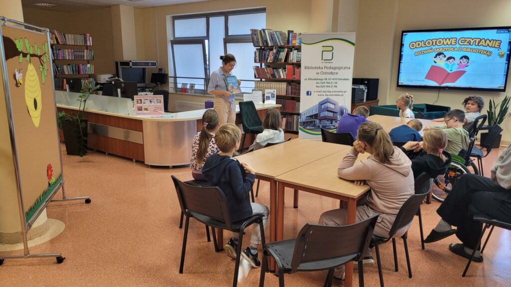 Odlotowe czytanie w bibliotece