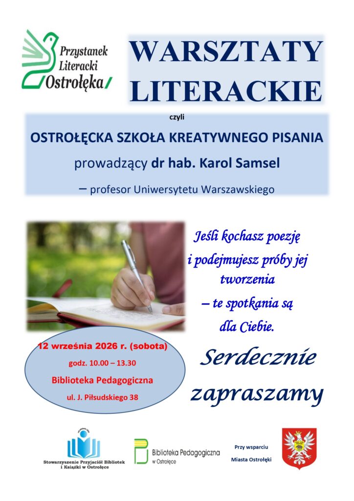 ZAPRASZAMY NA WARSZTATY