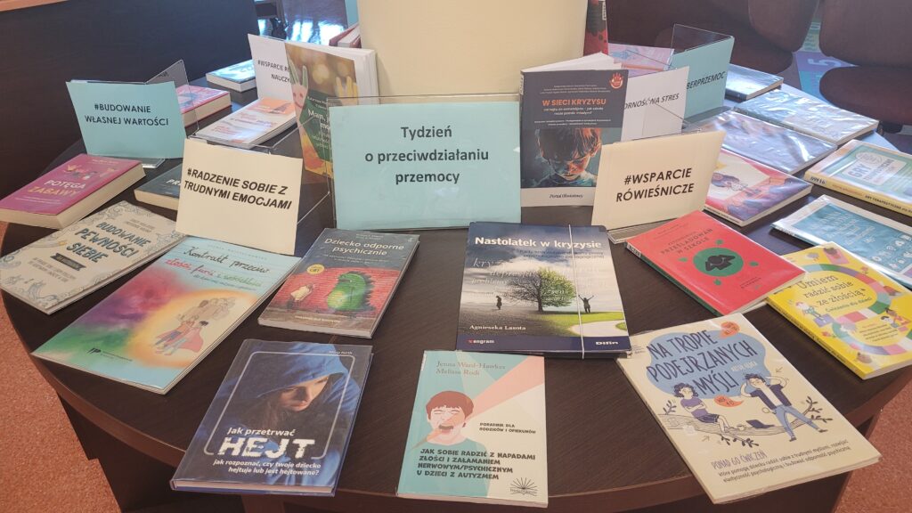 TYDZIEŃ PRZECIWDZIAŁANIA PRZEMOCY RÓWIEŚNICZEJ