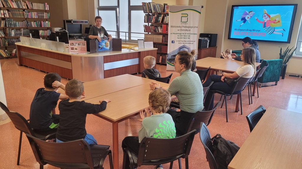 Zajęcia w bibliotece