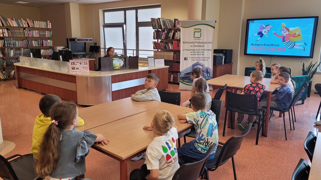 Zajęcia w bibliotece
