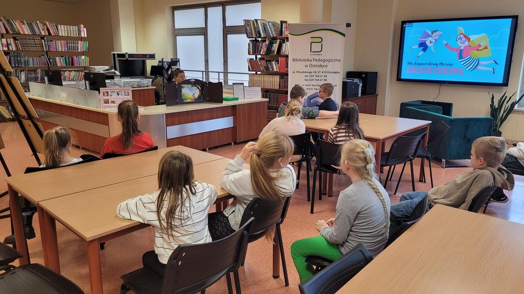 Zajęcia w bibliotece