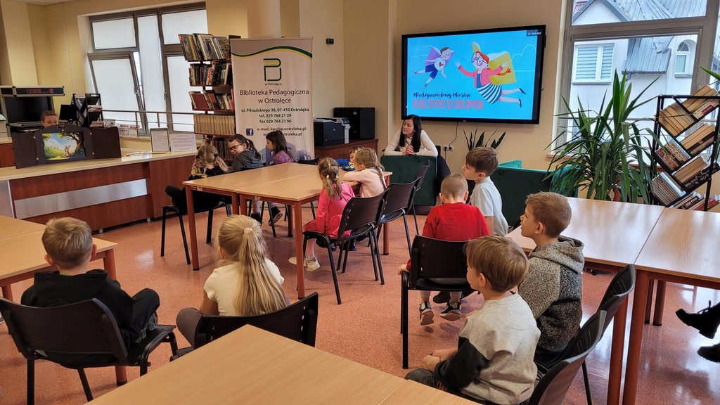 Zajęcia w bibliotece