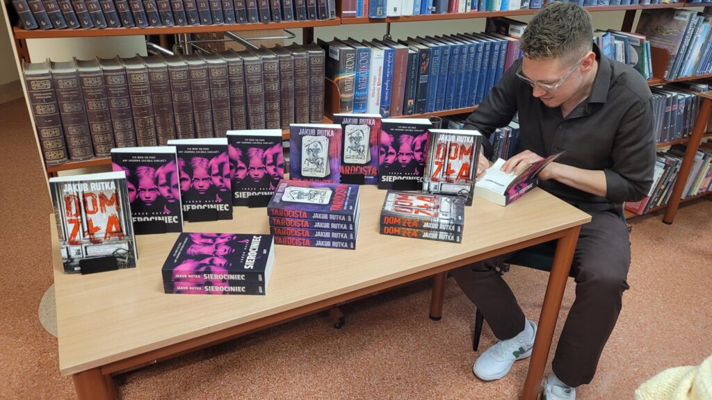 Spotkanie autorskie z Jakubem Rutką