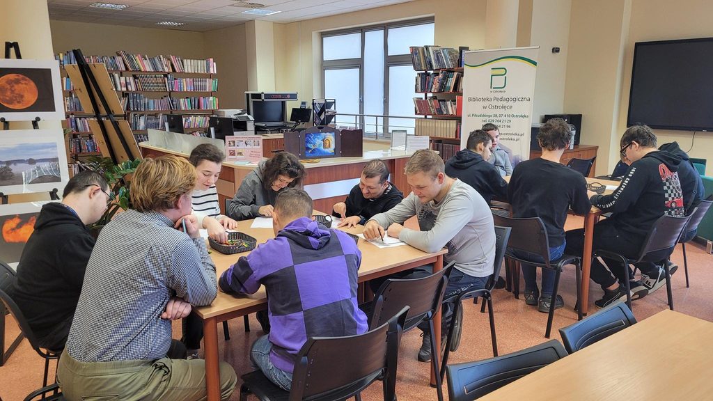 Zajęcia w bibliotece