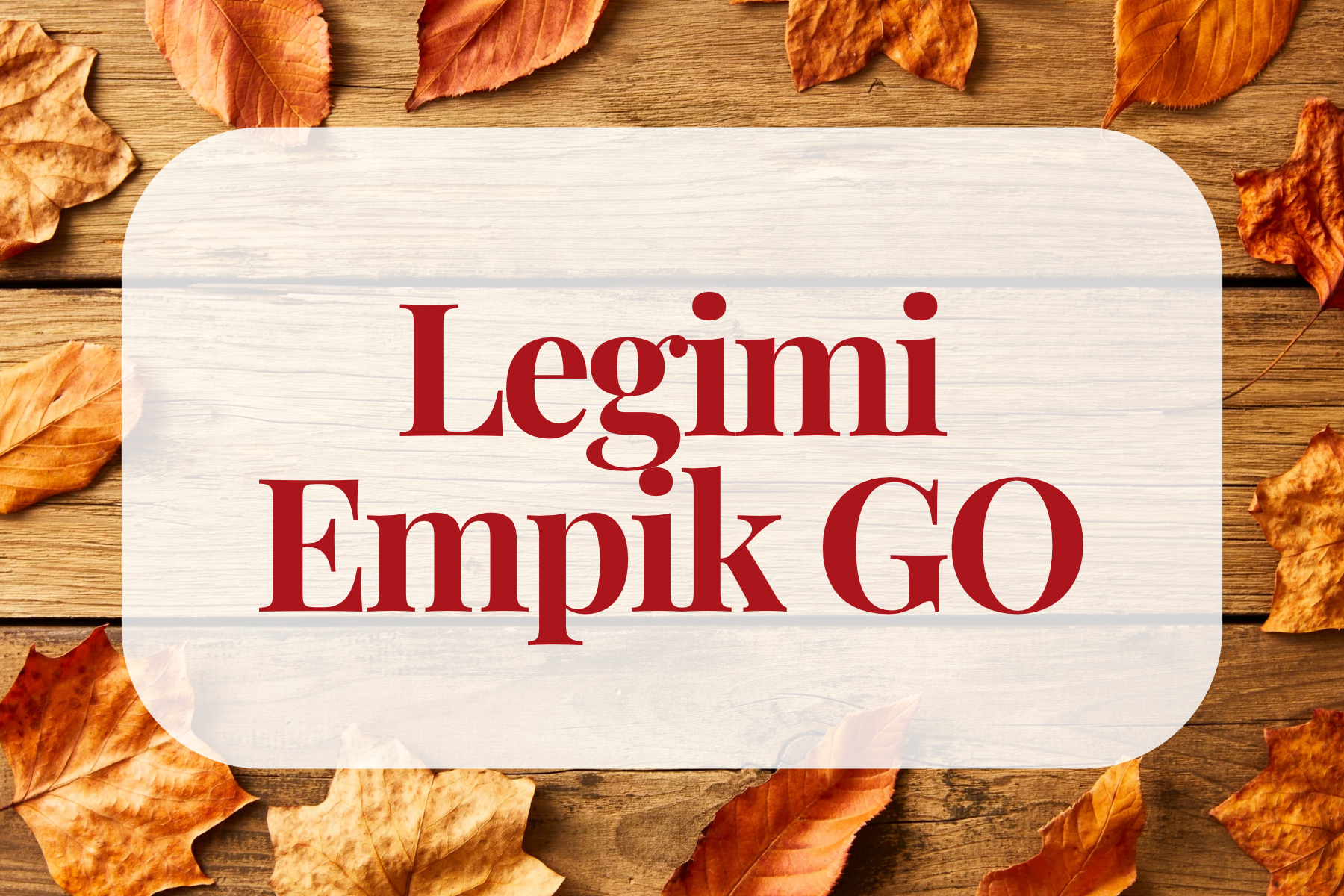 Listopadowekody do LEGIMI i Empik Go